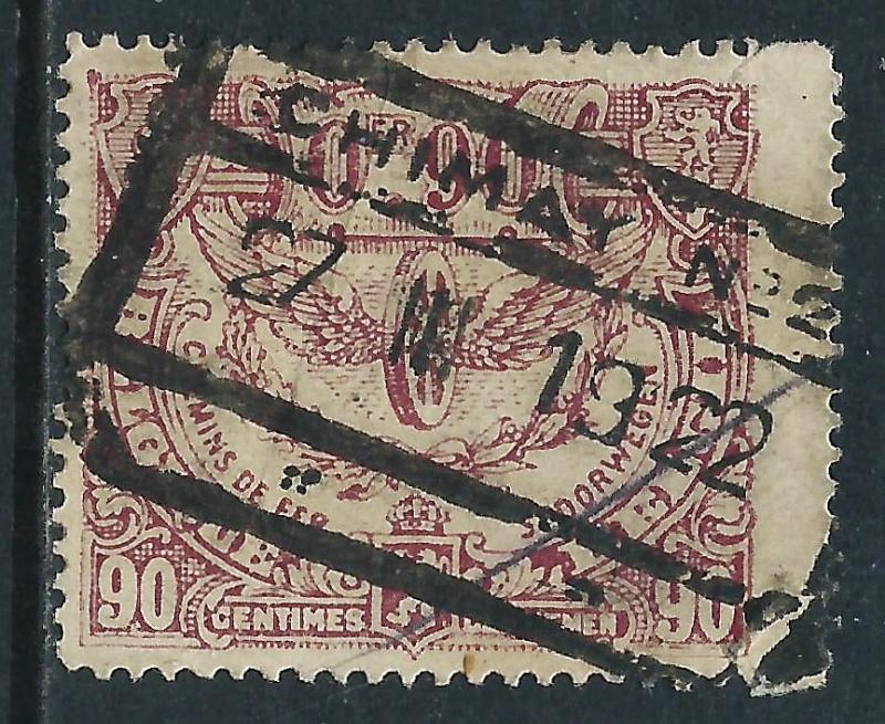 Belgium, Sc #Q116, 90c Used