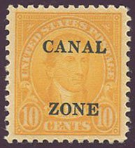 US Canal Zone Scott #87 Mint, XF, NH