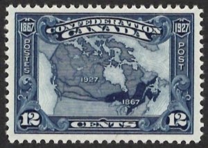 Canada - Scott # 145 VF Hinged