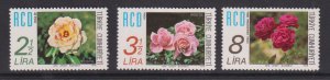 Turkey   #2094-2096    MNH  1978  roses   regional development