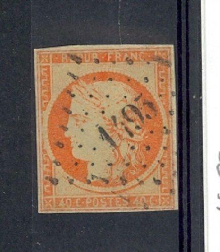 France Scott 7 Used (4 margins) Catalog Value $475.00