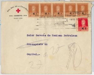 AGRICOLTURE -  POSTAL HISTORY -  ARGENTINA: Cover MOVILIZACION contro LANGOSTA!