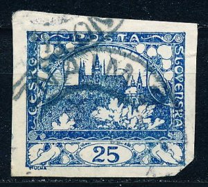 Czechoslovakia #5 Single Used