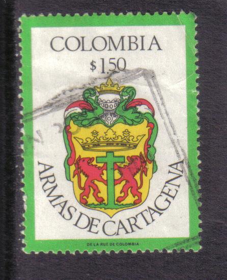 Columbia #836 used f-vf.  light crease