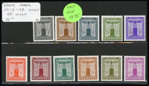 Germany Stamps # 512-22 MNH VF Scott Value $25.00