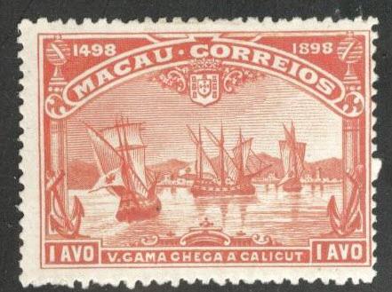 Macau Macao Scott 68 MH* from 1898 Vasco da Gama set