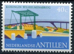 Netherlands Antilles Sc#368 MNH, 40c ultra & multi, Queens Bridges on Curaça...