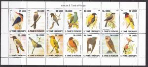 Sao Tome and Principe, Fauna, Birds MNH / 2007