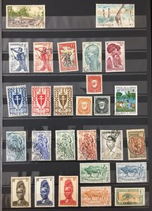 French Camerouns Cambodia Sport Wildlife Early/Mid M&U Collect. (Apx 250) CP3003