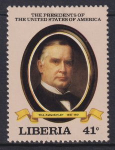 Liberia 930 American Presidents 1982