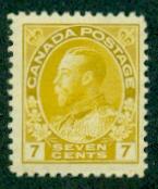 Canada #113  Mint  F-VF  NH  CVC $120.00