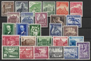 German Empire: Lot Mint Issues Third Reich