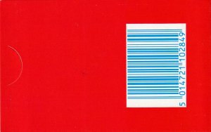 1997 - GREETINGS BOOKLET - FLOWER PAINTINGS KX9 10 X FIRST CLASS - MNH # 1722a