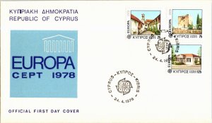 Cyprus, Europa, Worldwide First Day Cover