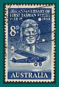 Australia 1958 Kingsford-Smith, used #310,SG304