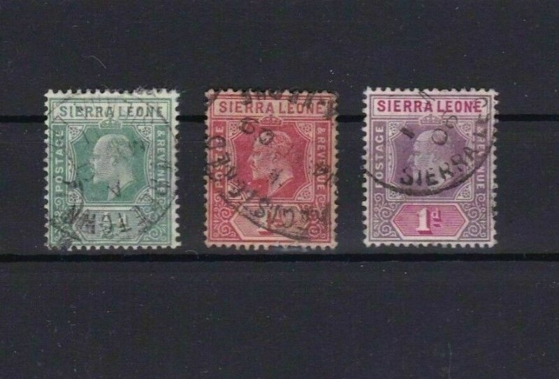 SIERRA LEONE  MOUNTED MINT OR USED STAMPS ON  STOCK CARD  REF R955