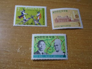 Korea  #  688-90  MH