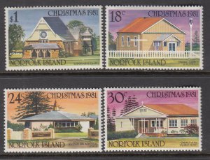 Norfolk Island 283-286 Christmas MNH VF