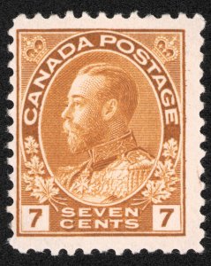 Canada Scott 113 Mint HR OG 1911-25 7c Lot QCx050 bhmstamps
