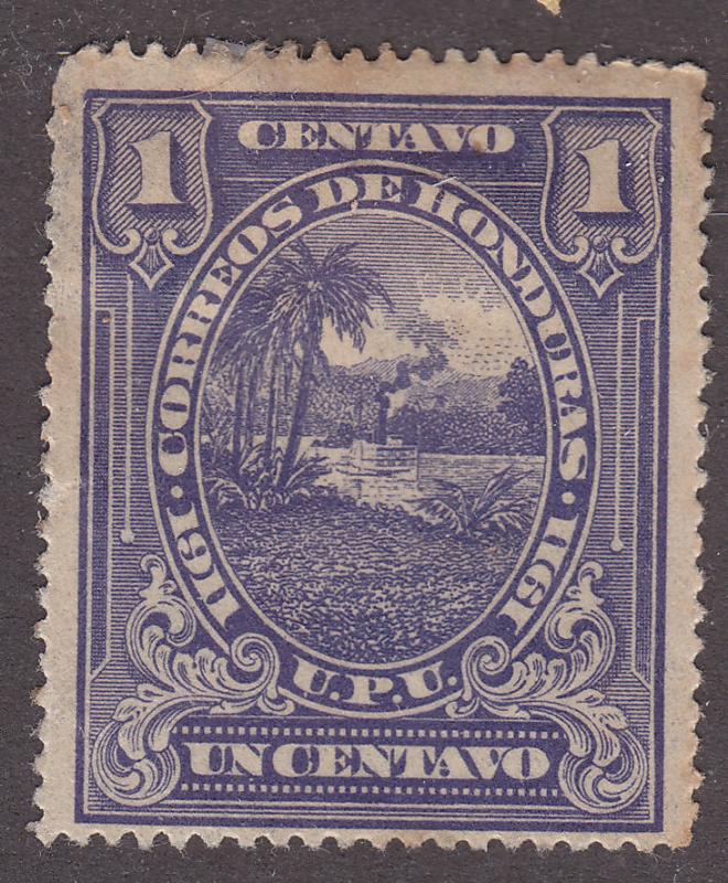 Honduras 131 Hinged 1911 Honduran Scene