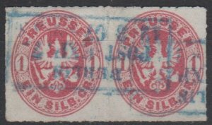 Mi: 16b   used  1861  Prussia Cat € 70