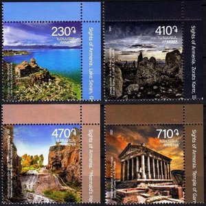 ARMENIA 2021-22 Sights Tourism. Nature Architecture Archaeology. CORNER, MNH