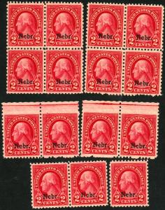 U.S. #671 (17) MINT F-VF OG NH