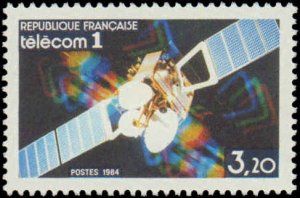 France #1936, Complete Set, 1984, Space, Never Hinged