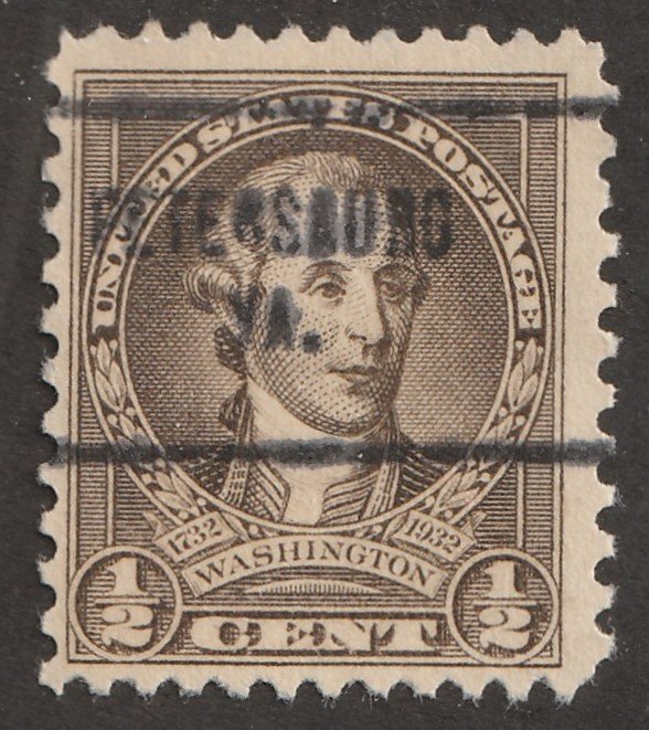 USA stamp, Scott# 704, used, hinged, single stamp, #x-73