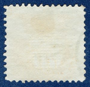 [0949] 1869 Scott#116 used 10¢ yellow cv:$110