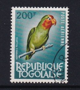 Togo   #C38   used 1964   birds  200fr