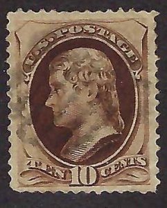 US Scott #187 Used VF