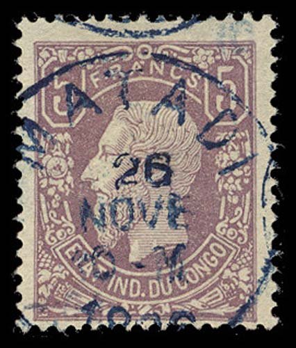 BELGIAN CONGO 5  Used (ID # 96316) 