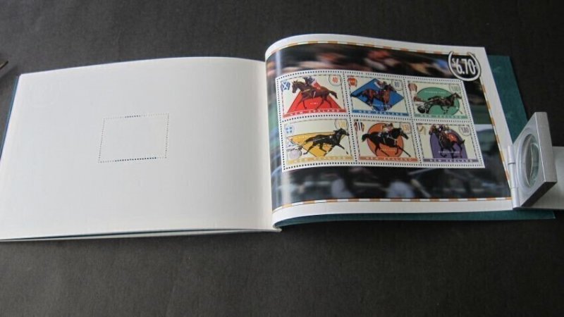 New Zealand 1996 Racehorses Complete Booklet