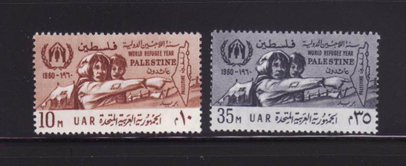Egypt N73-N74 Set MNH World Refigee Year (A)