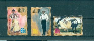 Aruba - Sc# 134-6. 1996 Americas Issue. MNH $7.50. 