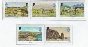 Isle of Man  MNH sc  163-167