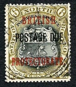 North Borneo SGD42d 1902-12 6c Perf 16 Used