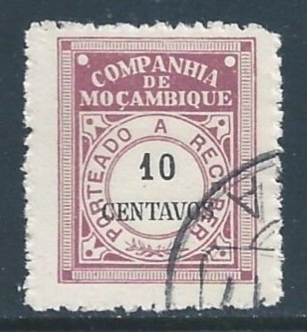 Mozambique Company #J27 Used 10c 1916 Postage Due