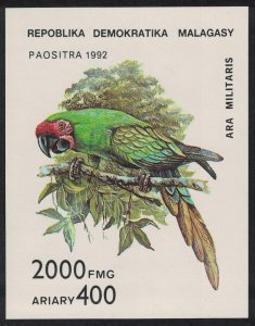 Malagasy Rep. Parrot Bird MS 1993 MNH SG#MS962 MI#Block 209