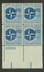 1127 MNH Plate Block