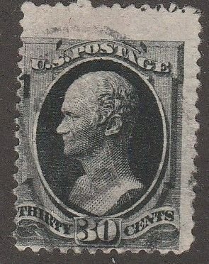 UNITED STATES #165 USED SCOTT CATALOG VALUE $130.00