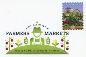 Scott 4912-4915 Farmers Market Set of 4 DCP Cancel First Day Covers