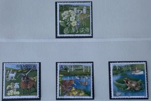 ISLE OF MAN 1997 SPRING   SG730/733  MNH ..SEE SCAN