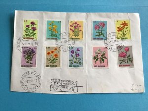 San Marino First Day Issue 1971 Flower Stamp Cover R42898