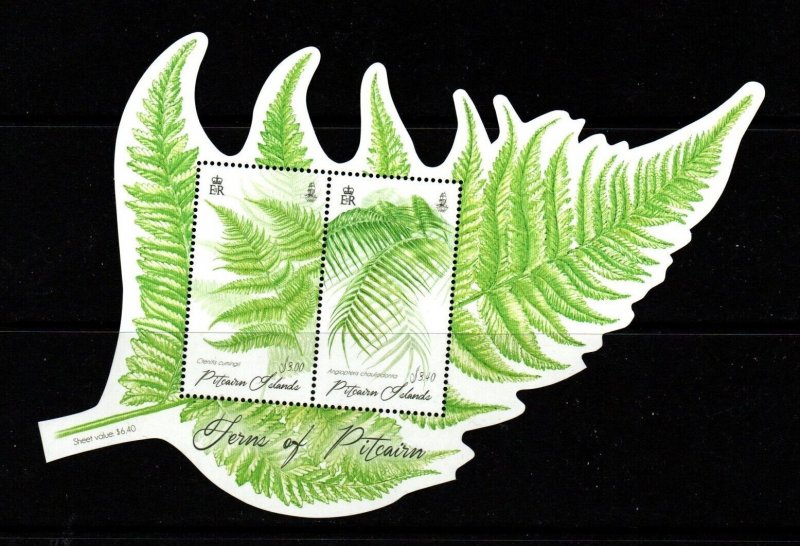 PITCAIRN ISLANDS SGMS976 2016 FERNS  MNH