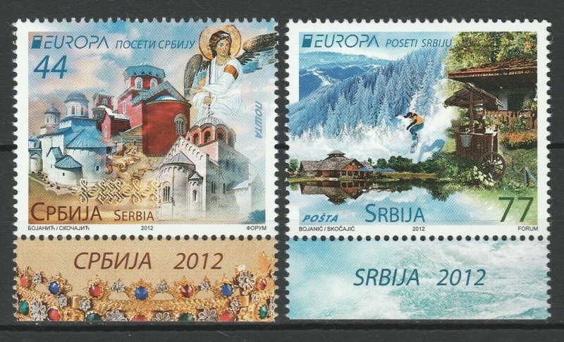 Serbia 2012 CEPT Europa 2 MNH stamps