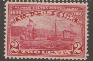 U.S. Scott #372 Hudson-Fulton Stamp - Mint Single