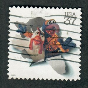 3944j Muppets Used Single