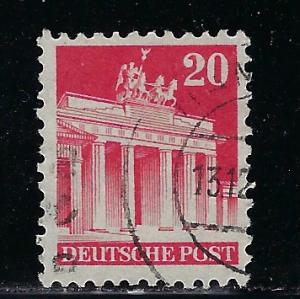 Germany AM Post Scott # 646, used